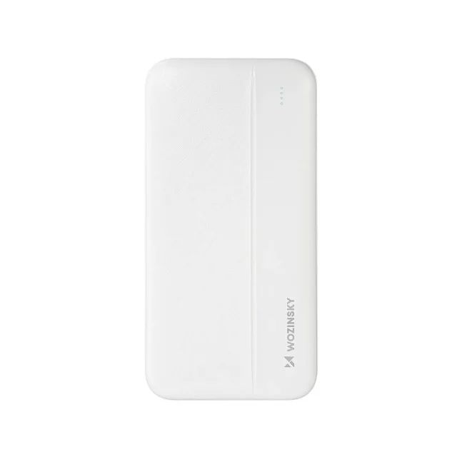 Li-Po 10000mAh Power Bank 2xUSB Fehér