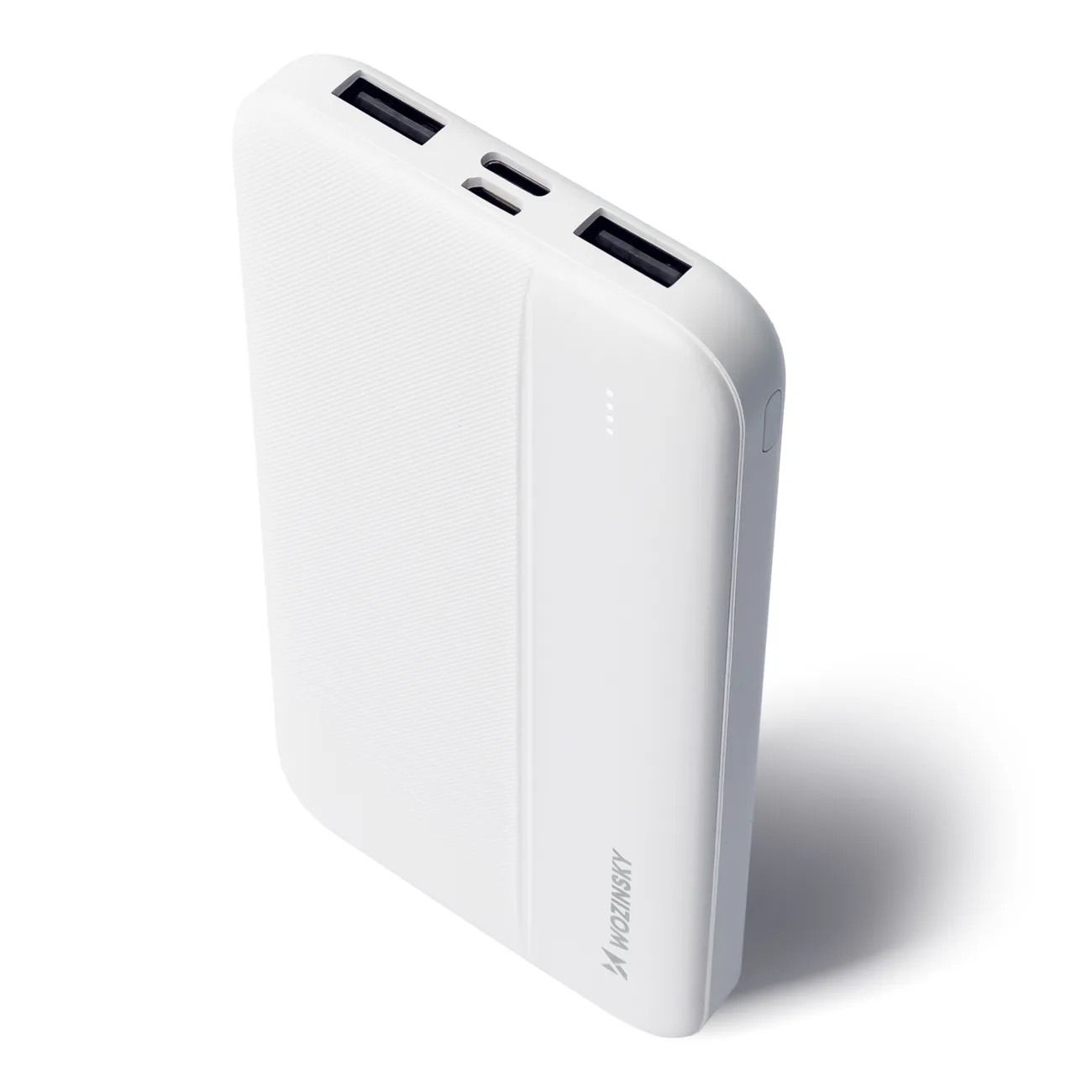 Baterie externă Li-Po 10000mAh 2xUSB Alb 3
