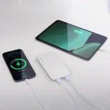 Li-Po 10000mAh Power Bank 2xUSB Fehér 5