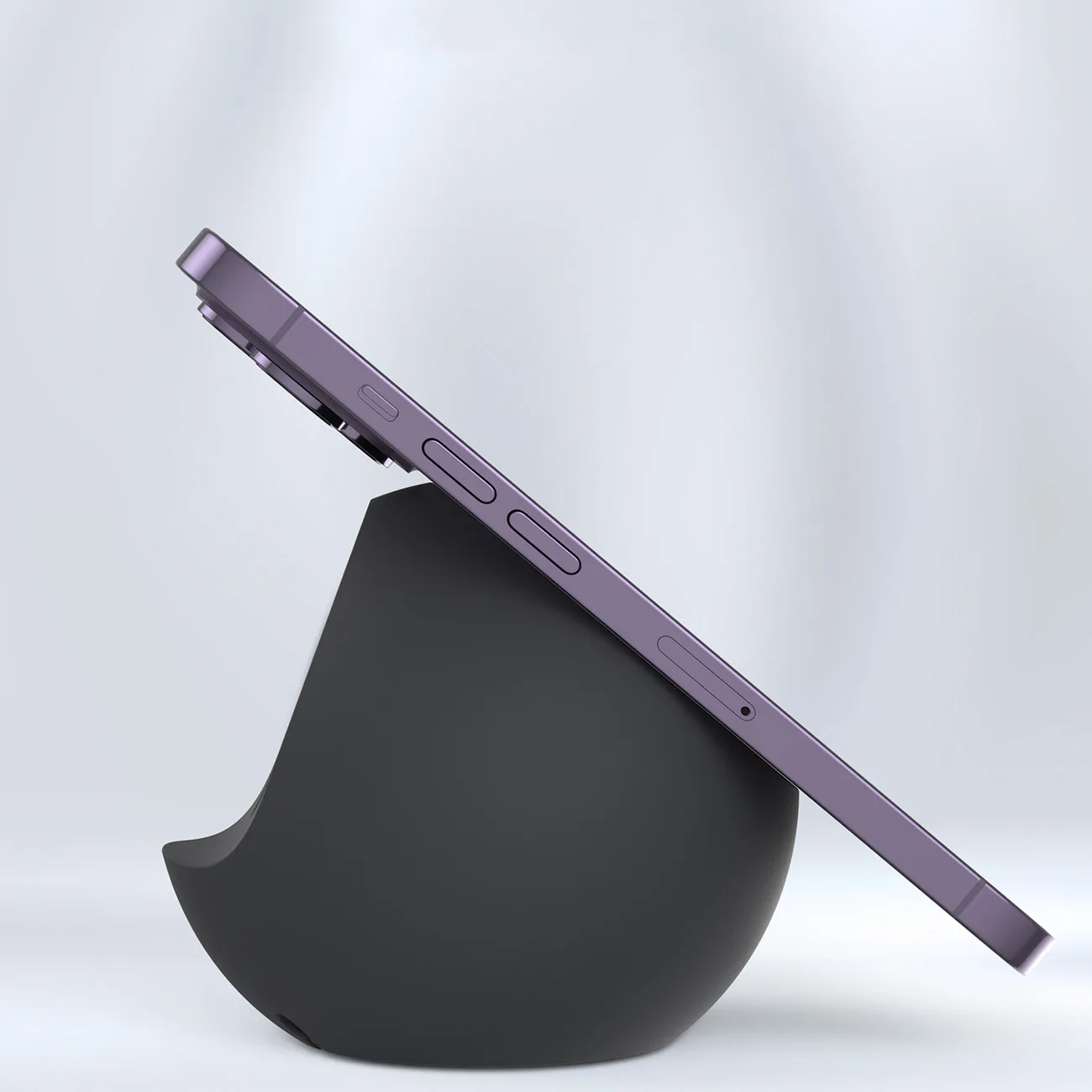 Induction charger stand, MagSafe phone stand, pink 8
