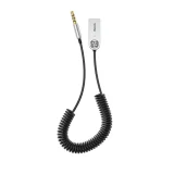 BA01 Bluetooth 5.0 audio prijímač, AUX konektorový audio adaptér, čierny