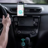 BA01 Bluetooth 5.0 audio prijímač, AUX konektorový audio adaptér, čierny 11
