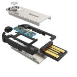 BA01 Bluetooth 5.0 audio prijímač, AUX konektorový audio adaptér, čierny 4