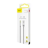 BA01 Bluetooth 5.0 audio prijímač, AUX konektorový audio adaptér, čierny 5