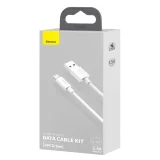 2x USB-C – iPhone Lightning kábel, gyors töltés, Power Delivery, 1,5 m, fehér 10
