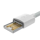 2x USB-C – iPhone Lightning kábel, gyors töltés, Power Delivery, 1,5 m, fehér 3