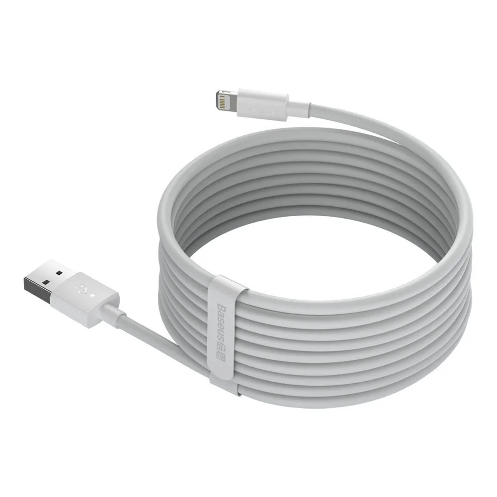 2x kabel USB Iphone Lightning szybkie ładowanie Power Delivery 1.5 m biały 6