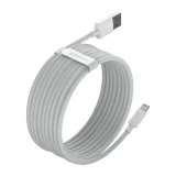 2x USB-C – iPhone Lightning kábel, gyors töltés, Power Delivery, 1,5 m, fehér 7