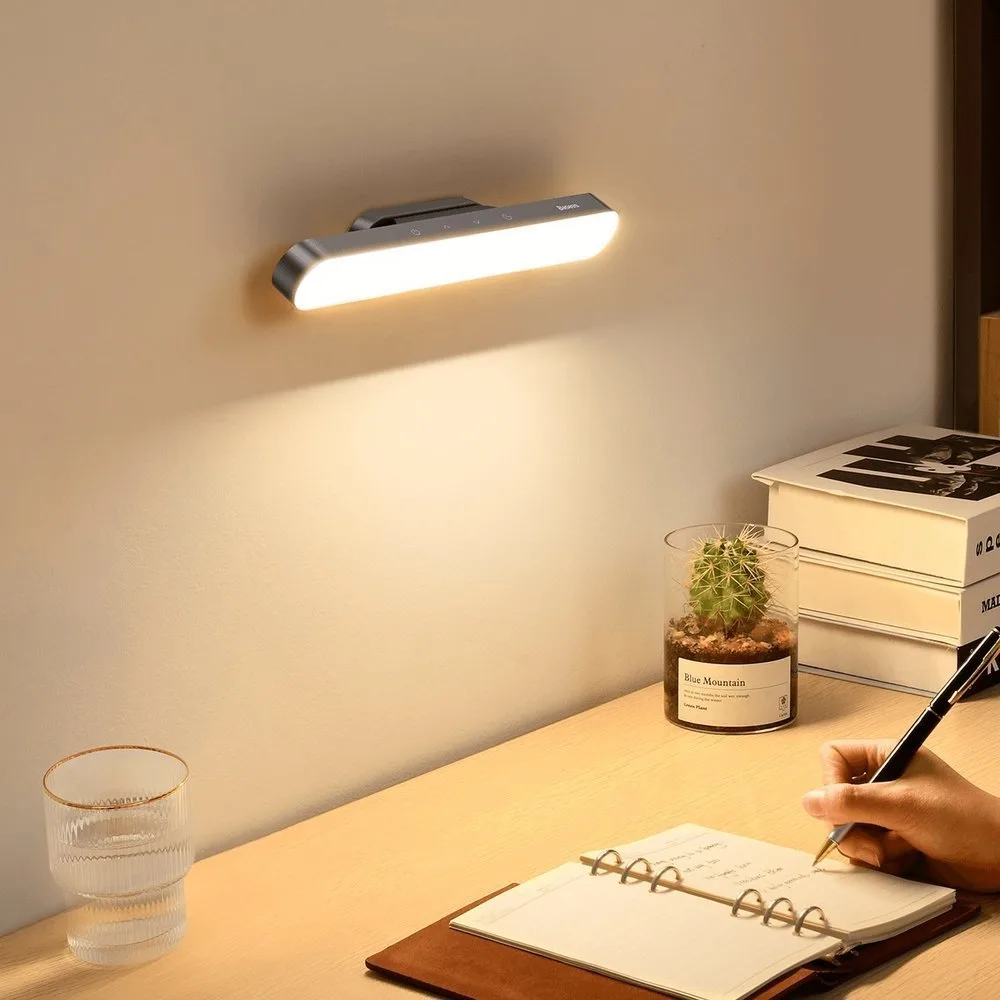 Lampă magnetică cu LED pentru iluminat nocturn, lampă sub dulap pentru casă, bucătărie, dormitor, gri 11