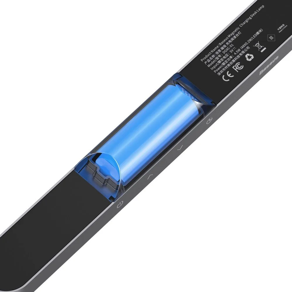 Lampă magnetică cu LED pentru iluminat nocturn, lampă sub dulap pentru casă, bucătărie, dormitor, gri 9