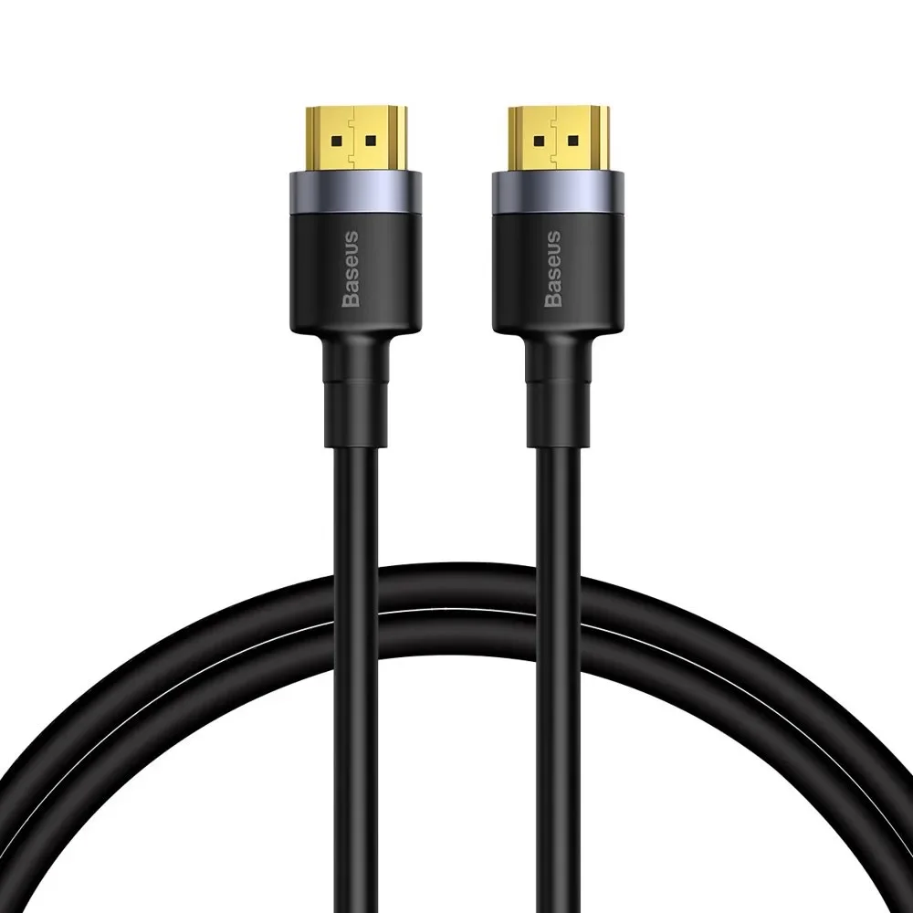 HDMI 2.0 4K 60 Hz 3D 18 Gbps 2 m fekete kábel