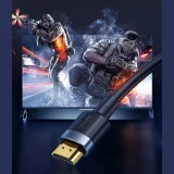 HDMI 2.0 4K 60 Hz 3D 18 Gbps 2 m fekete kábel 10