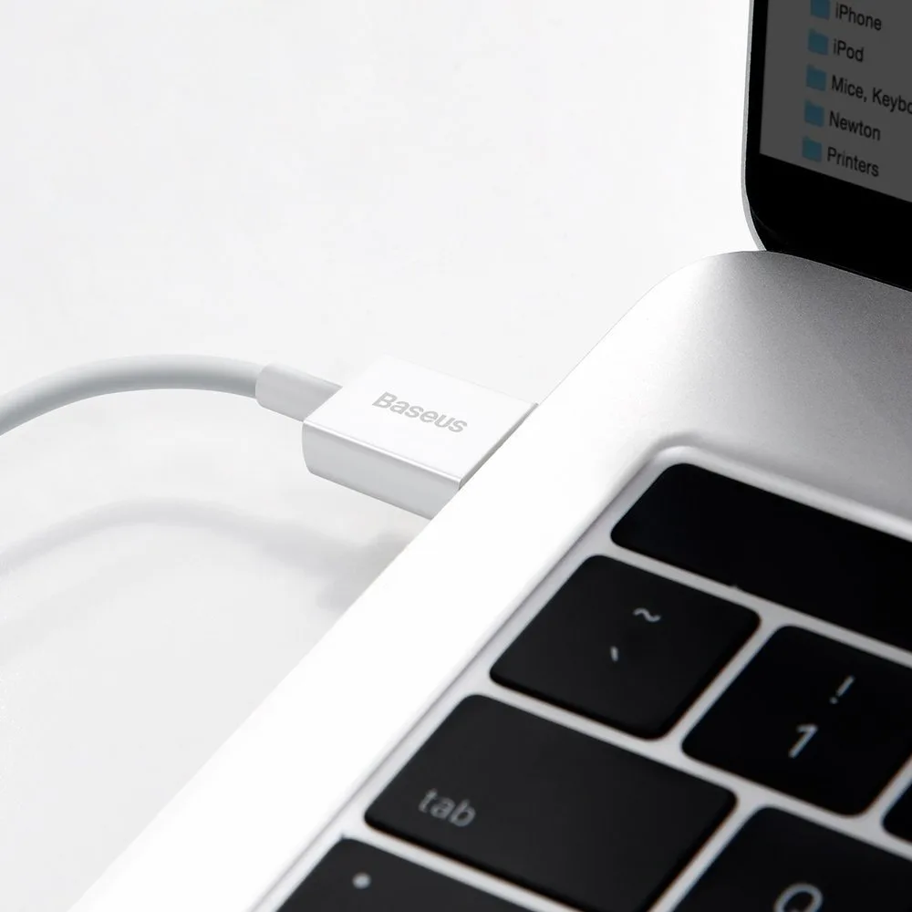 Superior kabel przewód USB Iphone Lightning 2.4A 1m Biały 10