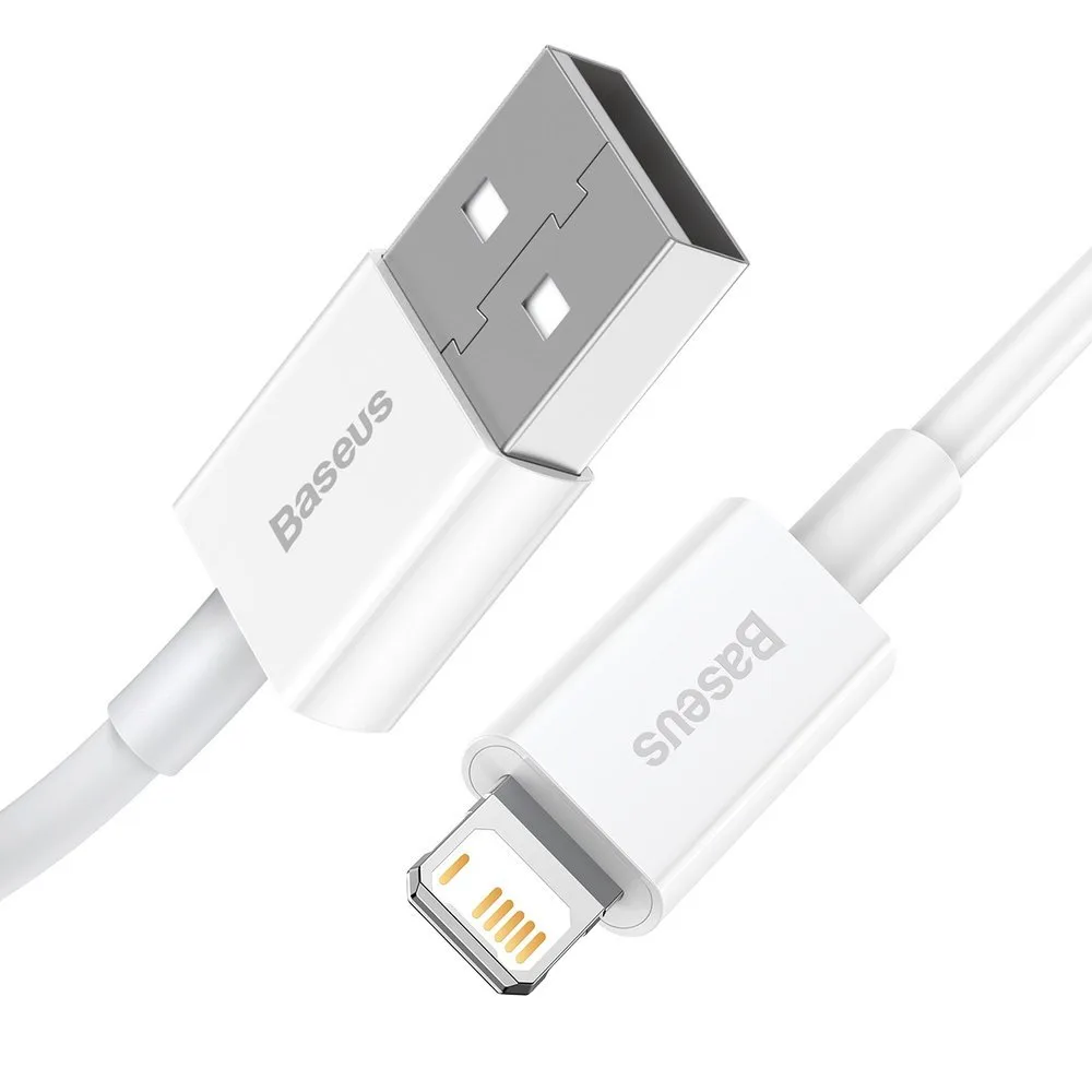 Superior kabel przewód USB Iphone Lightning 2.4A 1m Biały 2