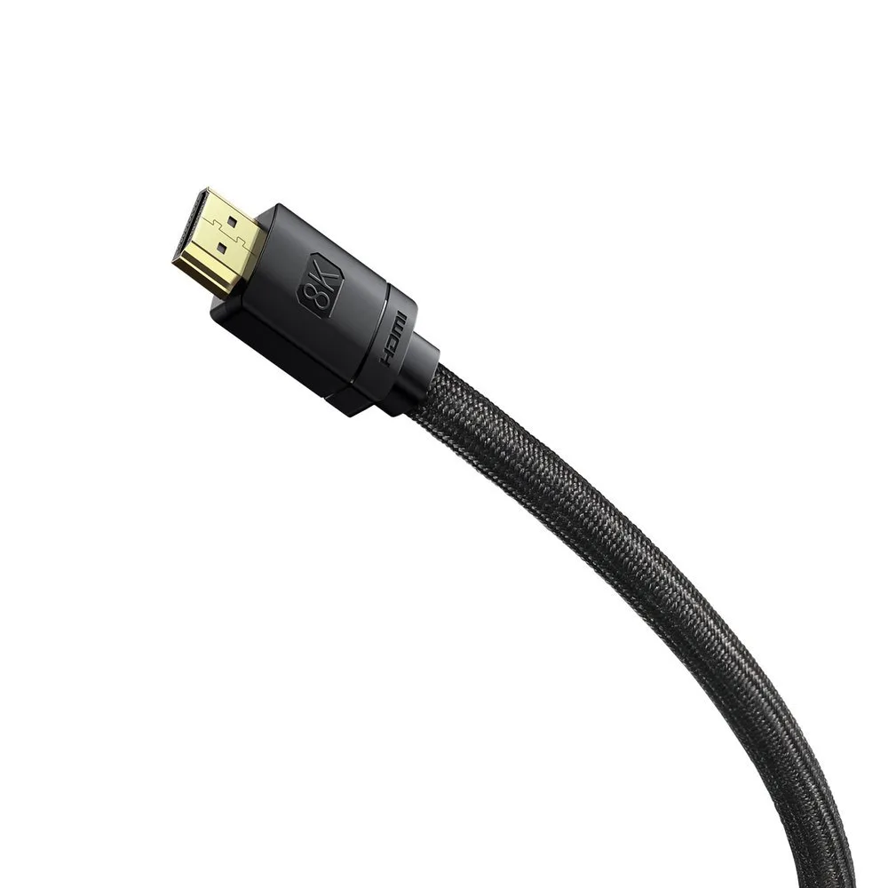 Kabel HDMI 2.1 8K 60 Hz eARC QMS Dynamic HDR VRR ALLM 3m czarny 2