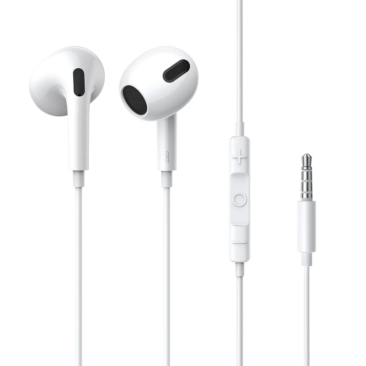 Encok H17 vezetékes fejhallgató, 3,5 mm-es mini-jack, fehér