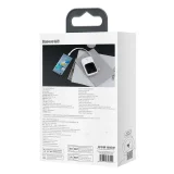 Baterie externă Qpow de 10000 mAh cu cablu USB Type-C încorporat, încărcare rapidă de 22,5 W, alb 6