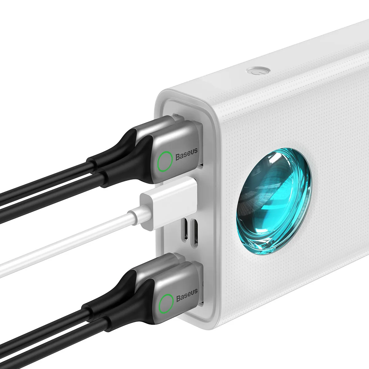 Amblight powerbank 65W 30000mAh Overseas Edition biały 4
