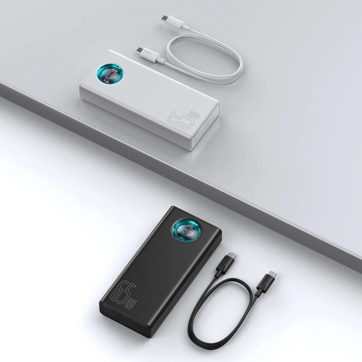 Amblight powerbank 65W 30000mAh Overseas Edition biały 8