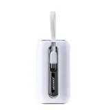 10000mAh Power Bank Colorful Series 22.5W s USB-C i iPhone Lightning kabelima, bijela 7