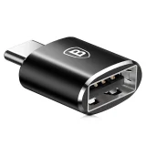 USB–USB-C OTG adapter – fekete 2