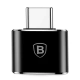 USB–USB-C OTG adapter – fekete 4