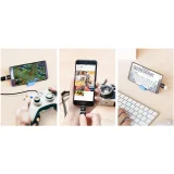 USB–USB-C OTG adapter – fekete 7