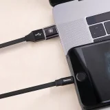 USB–USB-C OTG adapter – fekete 8