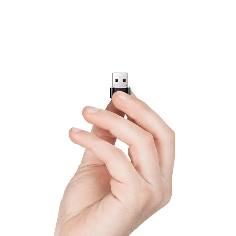 Kleiner USB-C-zu-USB-Adapter – schwarz 9