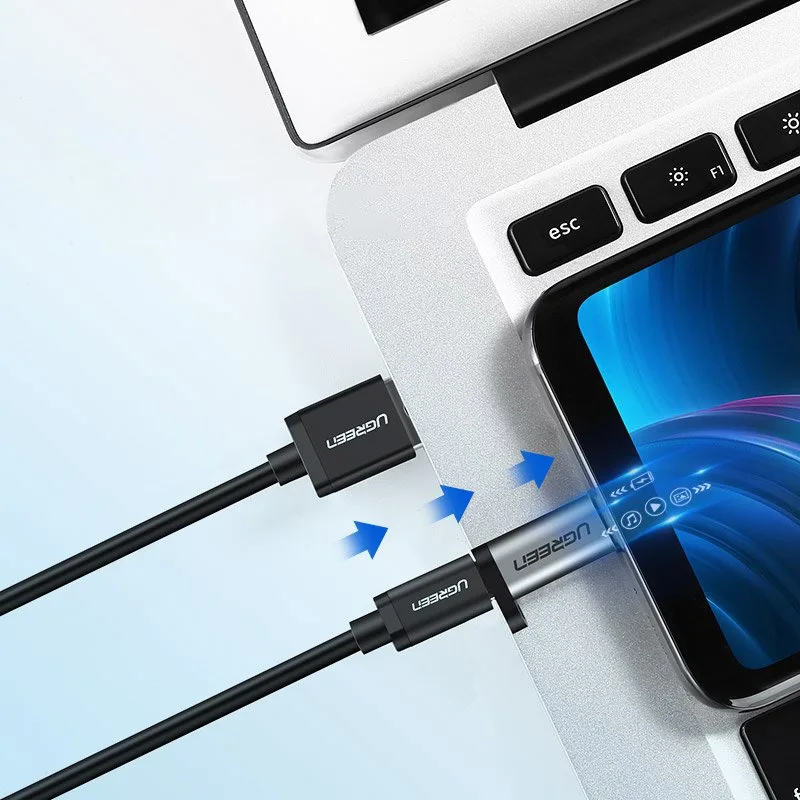 USB-C–micro USB adapter – szürke 4