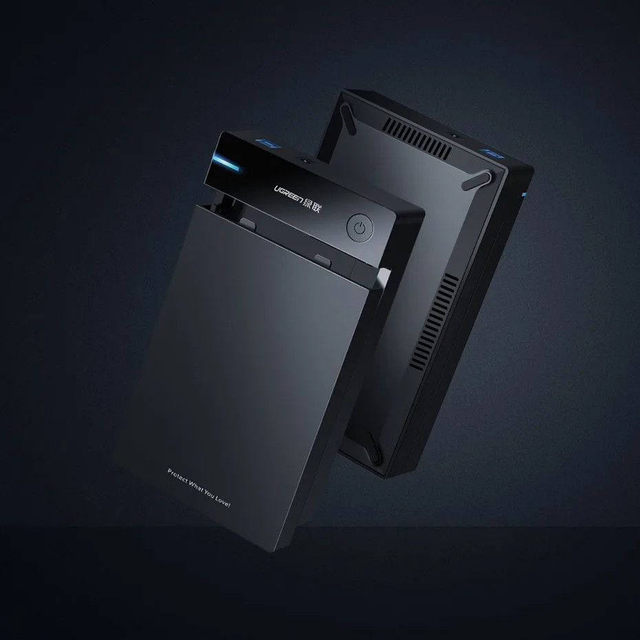 SATA 3,5'' HDD-tok USB 3.0 porttal – fekete