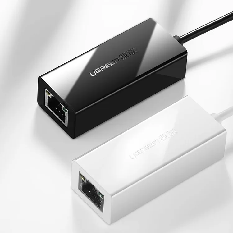 Külső RJ45 LAN hálózati kártya – USB 2.0 100 Mbps – fekete 10