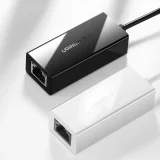 Külső RJ45 LAN hálózati kártya – USB 2.0 100 Mbps – fekete 10
