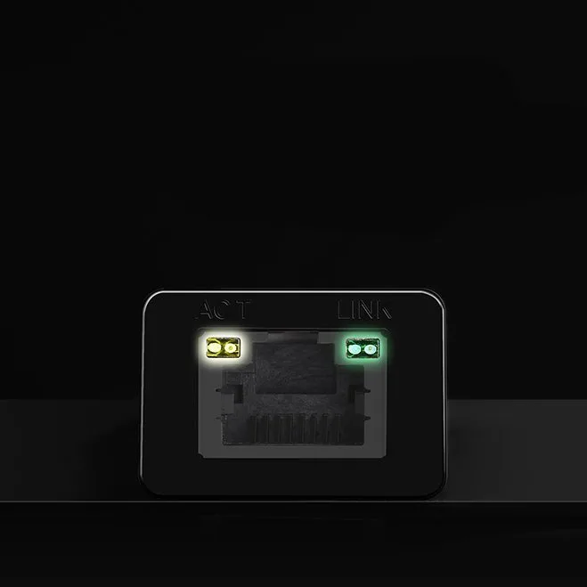 Külső RJ45 LAN hálózati kártya – USB 2.0 100 Mbps – fekete 9