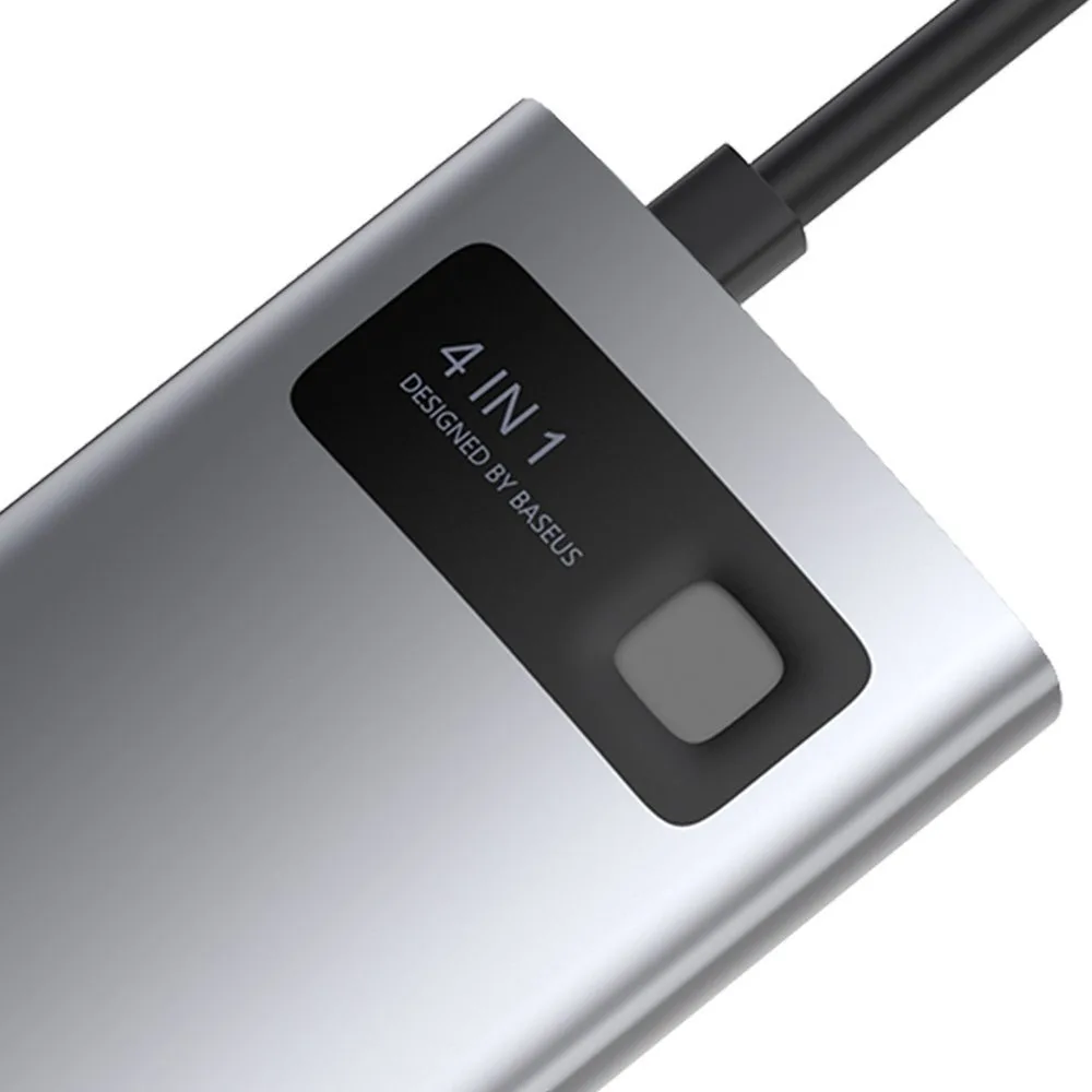 4w1 wielofunkcyjny HUB Metal Gleam USB-C do USB-C Power Delivery HDMI USB 3.2 USB 2.0 4