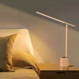 Biurkowa nocna lampka LED Smart Eye bezprzewodowa 2200mAh - biały 2