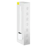 Biurkowa nocna lampka LED Smart Eye bezprzewodowa 2200mAh - biały 11