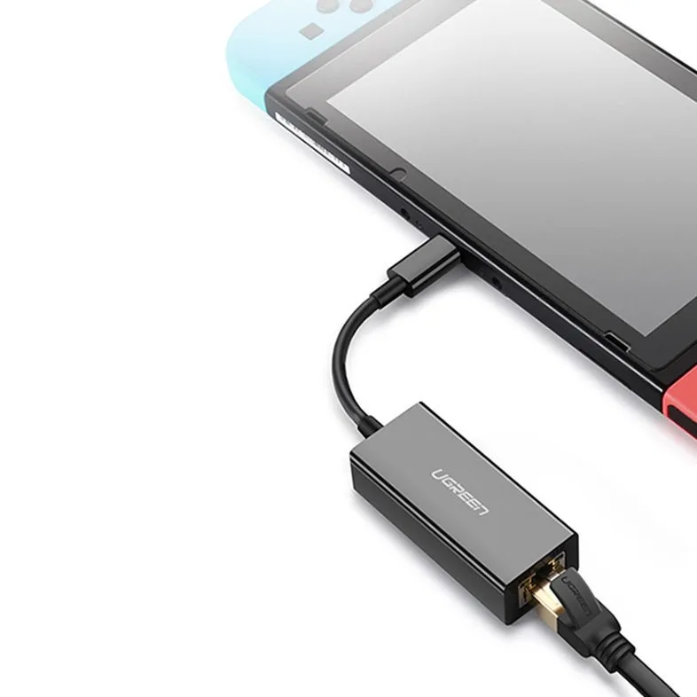 Externe LAN-RJ45-zu-USB-C-1-Gigabit-Ethernet-Netzwerkkarte – Grau 5