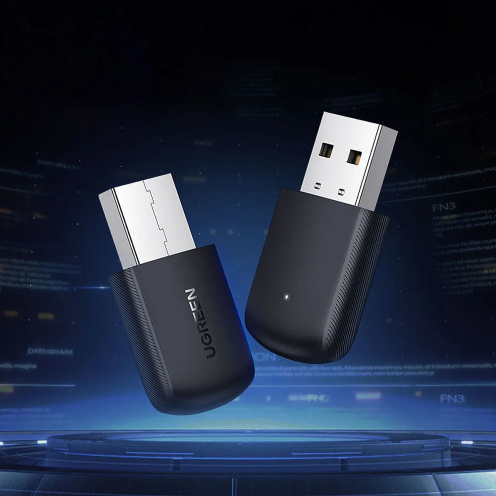 Externe USB-Netzwerkkarte – WLAN 2,4 GHz / 5 GHz 11ac AC650 – Schwarz 5