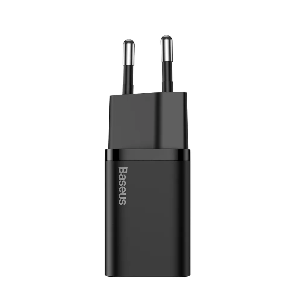 Super-fast 25W USB-C Power Delivery Quick Charge Charger - Black 4