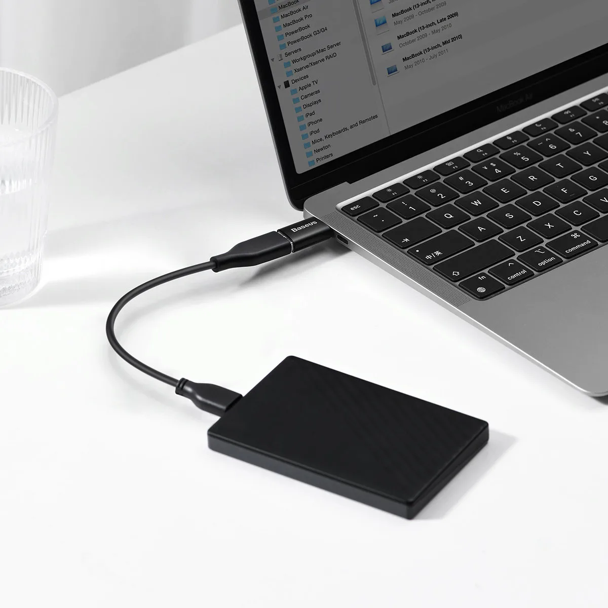 Ingenuity sorozatú USB-C–USB-A 3.2 Gen 1 adapter – fekete 9