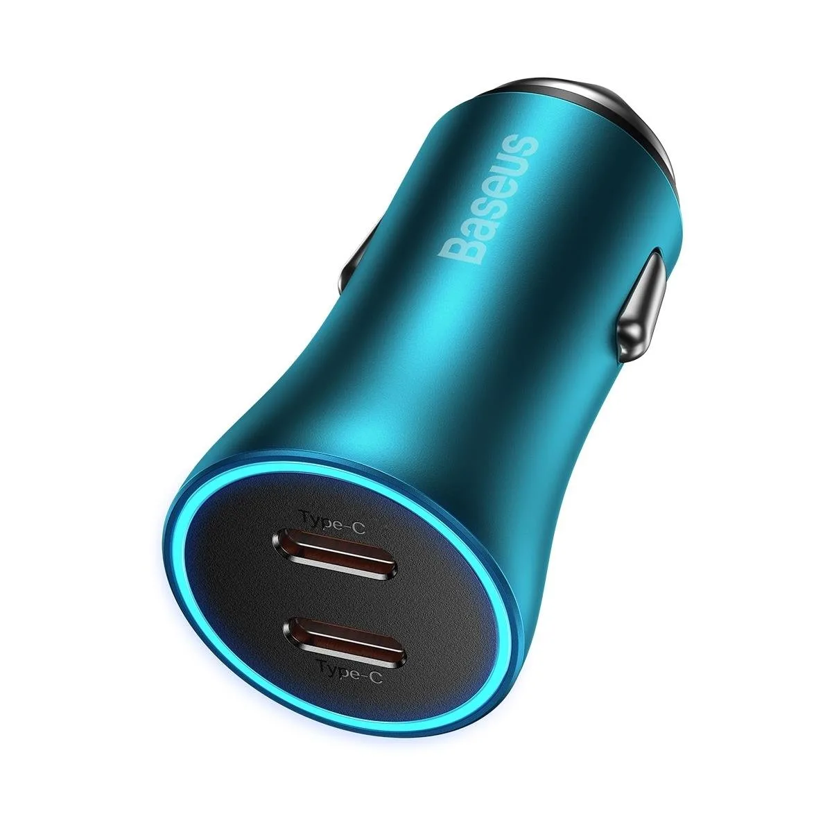Golden Contactor Pro 2x USB-C 40 W-os autós töltő – kék