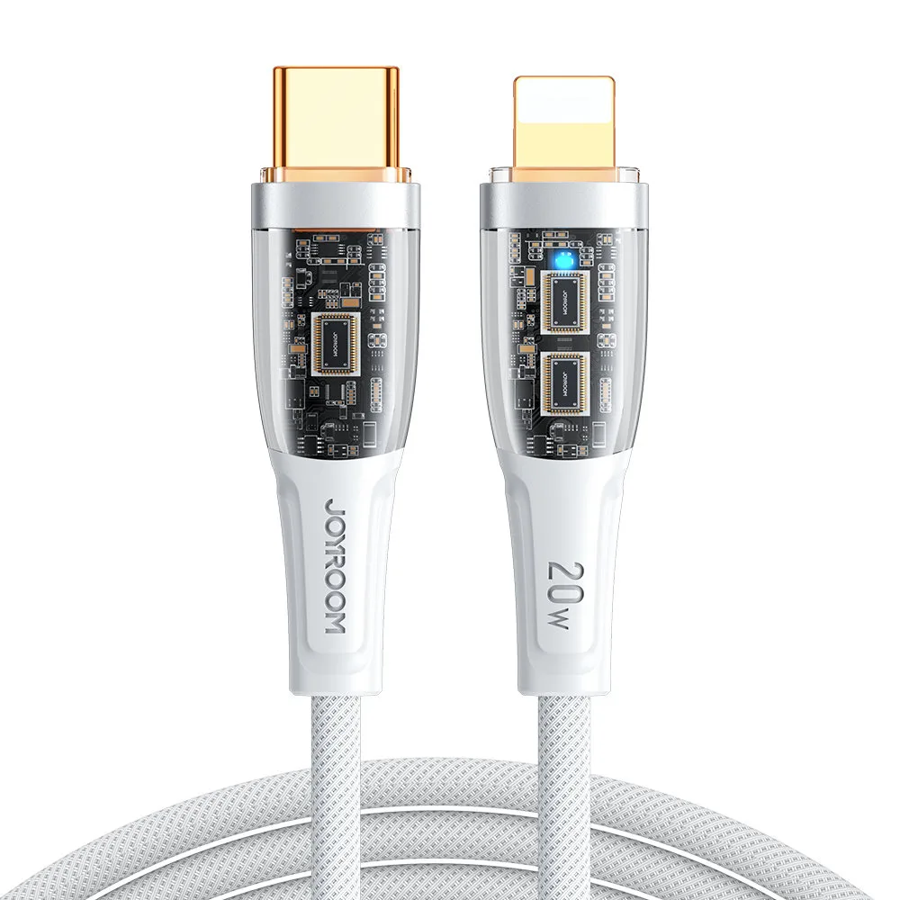 USB-C-zu-iPhone-Lightning-Kabel mit Smart Switch, 1,2 m, Weiß 2