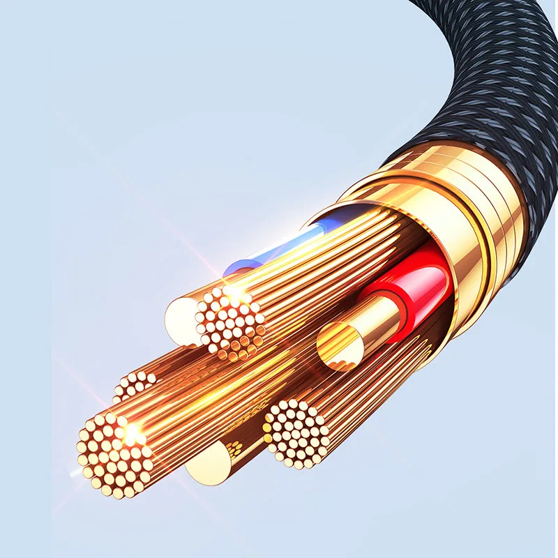 Kabel przewód z inteligentnym wyłącznikiem USB-A - iPhone Lightning 1.2m - czarny 7