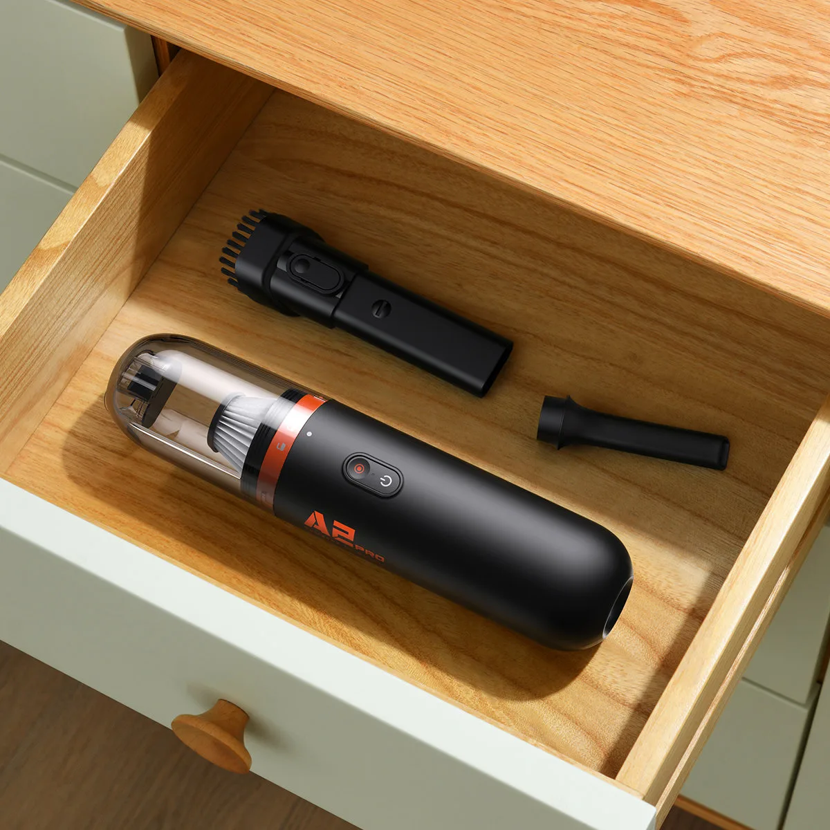 Bezprzewodowy odkurzacz samochodowy Baseus A2 PRO 80W - czarny 10