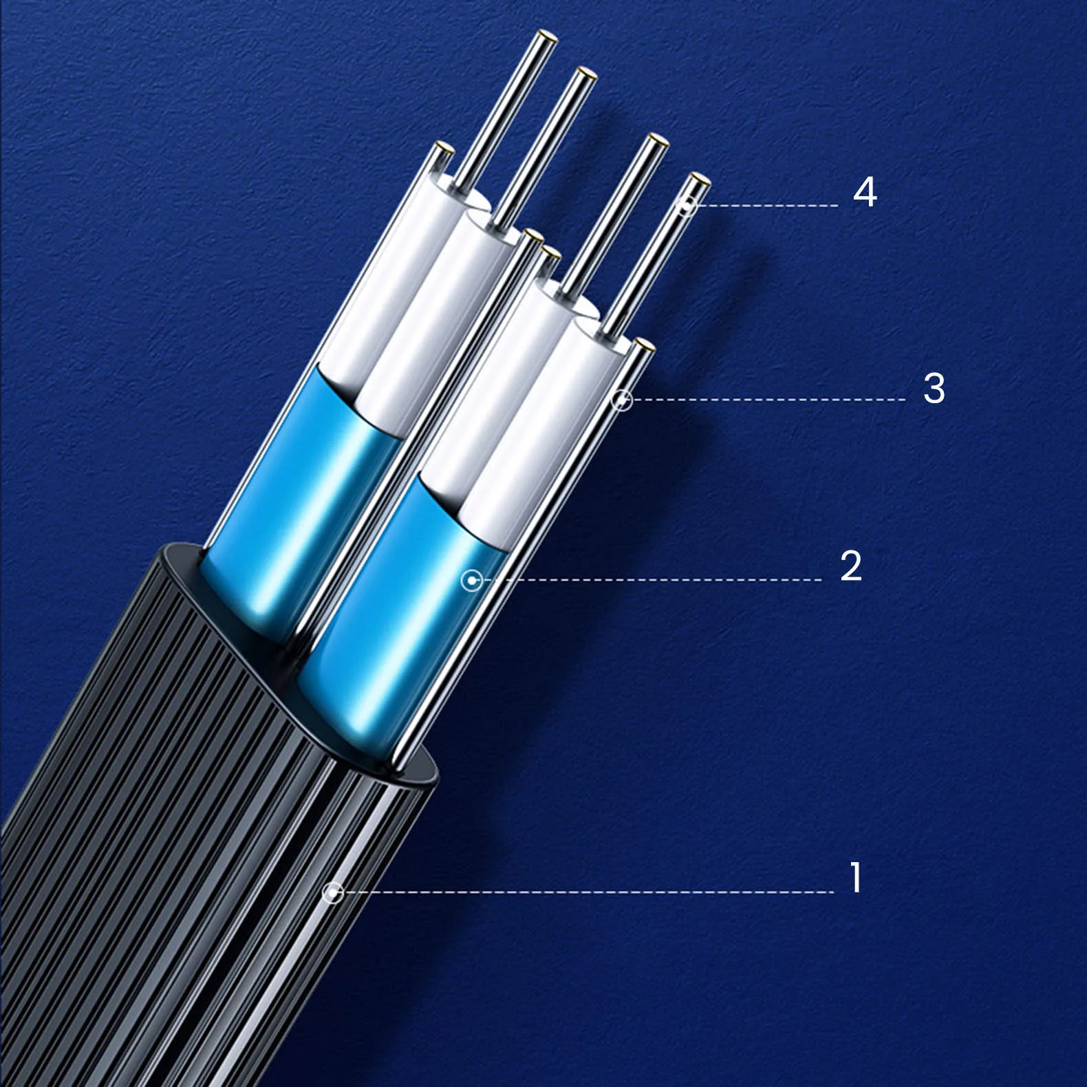 SATA 1.0-3.0 lapos, szögletes kábel, akár 5 Gb/s, 0,5 m – fekete 9
