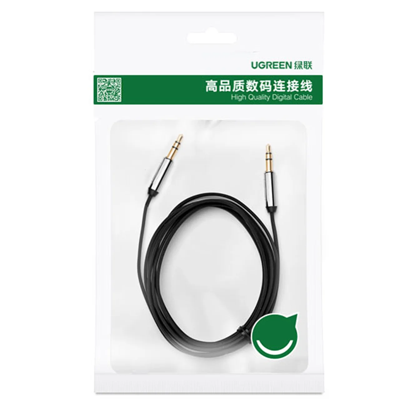 Kabel przewód audio AUX mini jack 3.5mm 1m - czarny 5
