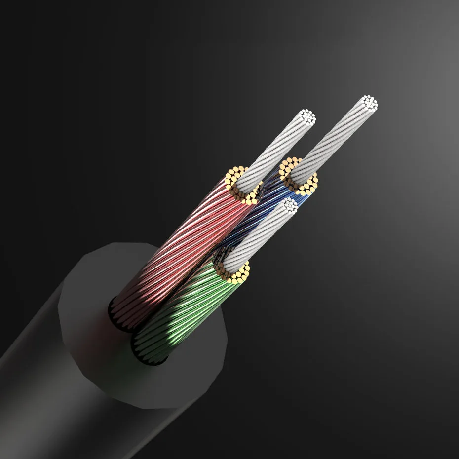 Kabel przewód audio AUX mini jack 3.5mm 1m - czarny 8