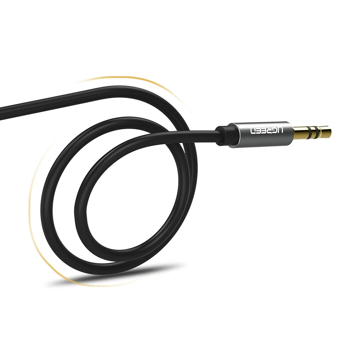 Kabel przewód audio AUX mini jack 3.5mm 1m - czarny 9