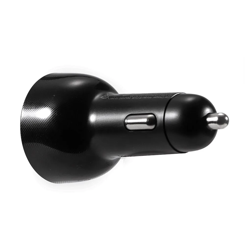 Ładowarka samochodowa do zapalniczki 3 porty USB i 2x USB-C 70W - czarna 8